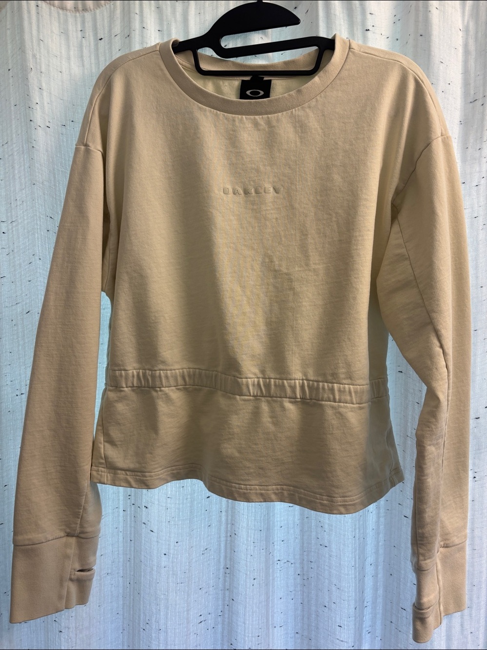 Oakley Women's Beige Crewneck Sweatshirt
